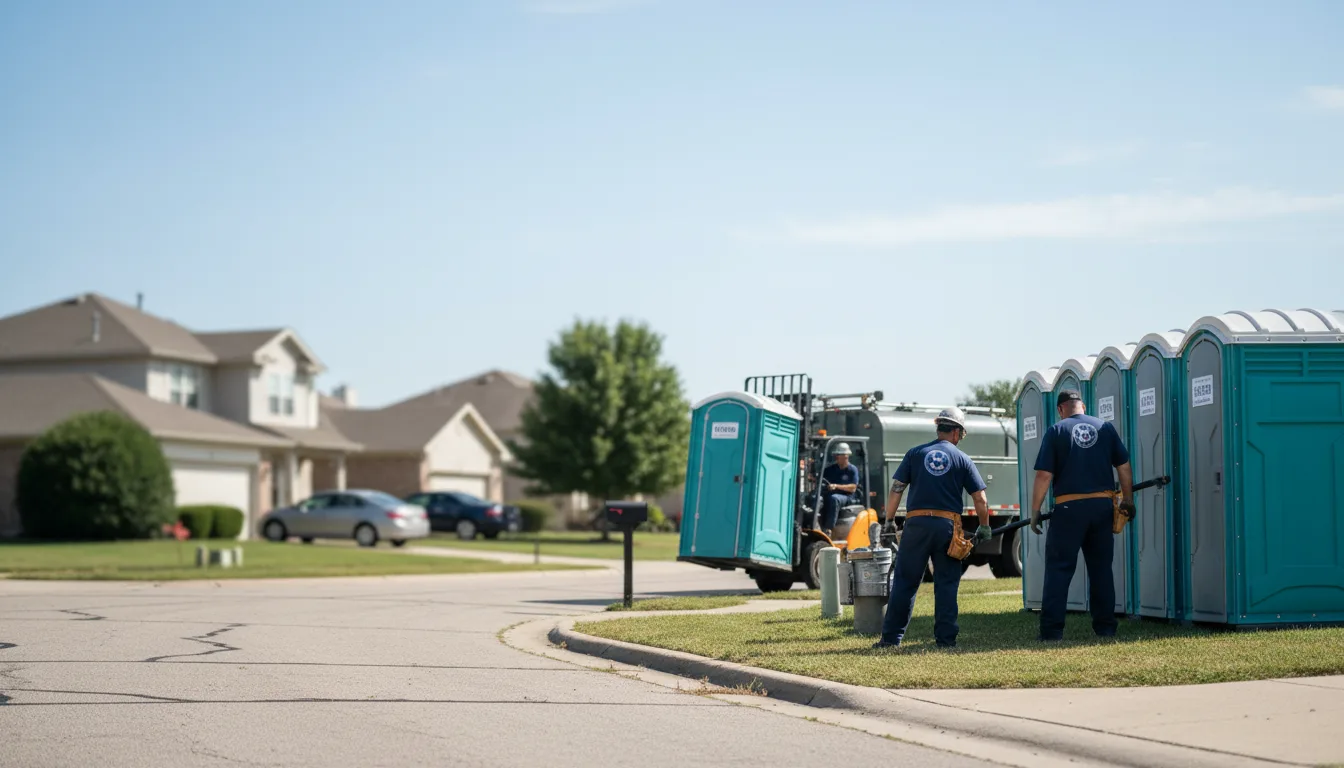 Porta Potty Rental in Henderson, NE near me